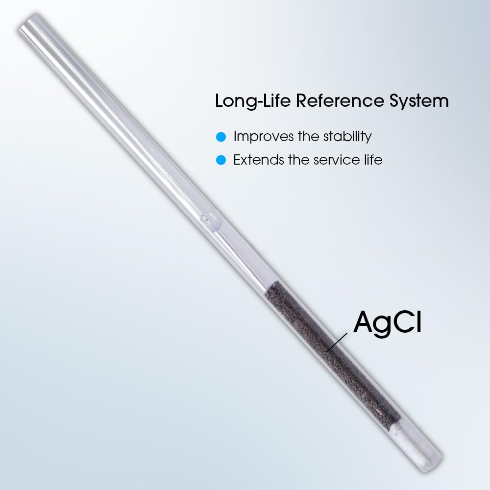 Apera Instruments PH700-BC Medidor de pH de laboratorio de sobremesa para muestras líquidas de bioquímica y soluciones generales de agua, compatible con tampones TRIS