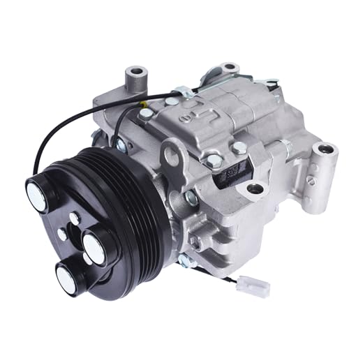WFLNHB Compresor de CA y embrague de A/C, puertos de A/C, 5 ranuras de repuesto para Mazda 3 2004-2009 3 Sport 2009 reemplazo para Mazda 5 2006-2010 2.0L 2.3L CO 10759C 58463 BP4S61K00 CC43 455555 E