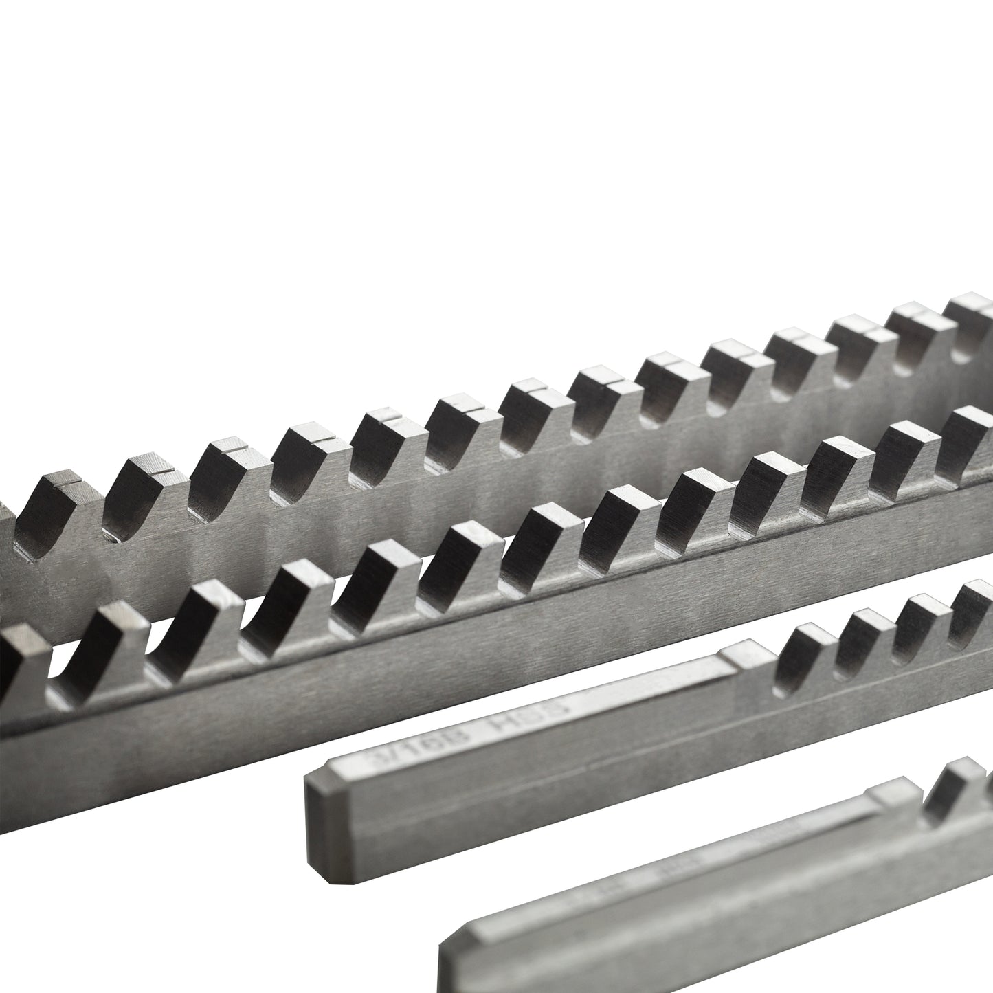 Juego de brochas para chavetero HFS(R) 18 piezas n.° 10 HSS en caja equipada, 4 brochas y 9 bujes
