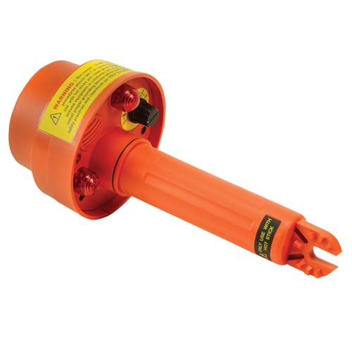 Klein Tools HVNCVT-2 - Probador de voltaje sin contacto, para conductores aéreos, fallas de cable, 7 rangos de sensibilidad, señales audibles y visuales, resistente al agua