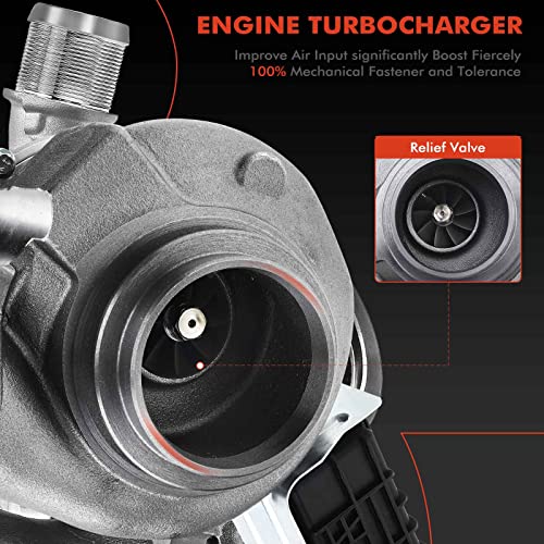 A-Premium Turbocompresor con actuador turbo y junta compatible con Dodge Sprinter 2500 3500 2003-2006 L5 2.7L