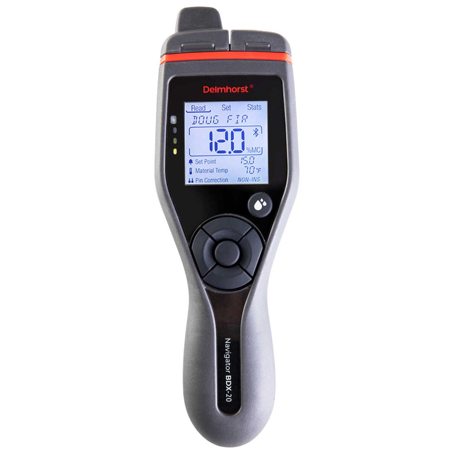 Delmhorst BDX-20W/CS BDX-20 Medidor de humedad con estuche de transporte