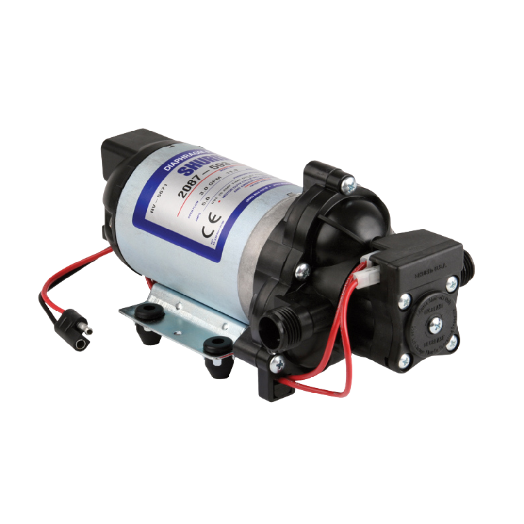 2087-593-135 Bomba automática de demanda de 12 V con paquete eléctrico