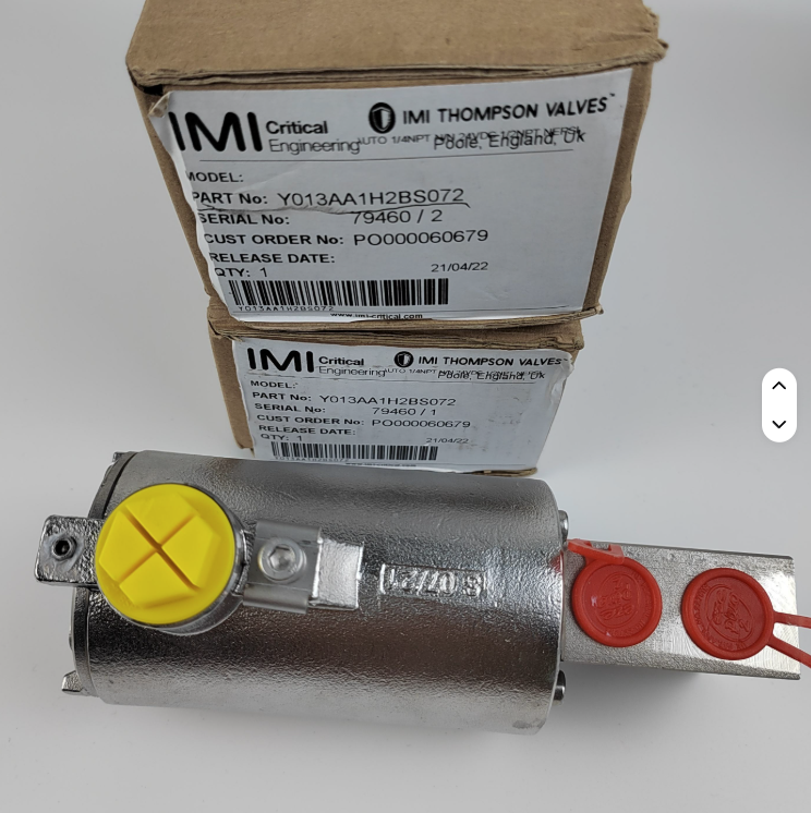 Valvula Solenoide Y013AA1H2BS072 de accionamiento directo Fabricante Norgren