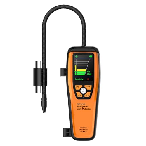 Elitech ILD-300 Detector avanzado de Fugas de refrigerante Probador de halógeno para HVAC CFC Recargables HCFC HFC 10 años de Vida útil