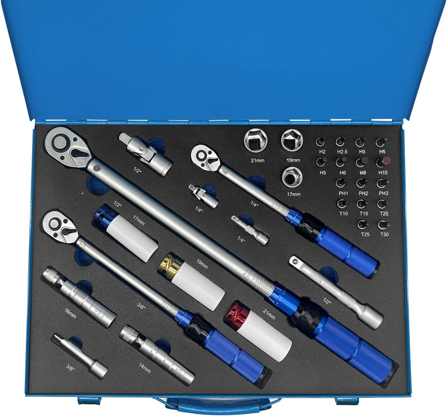Llave dinamométrica de accionamiento de 3/4 de 3/4 de 100-750 pies, llave dinamométrica ajustable de alta precisión de doble dirección, ± 3% clic con hebilla para equipos todoterreno de