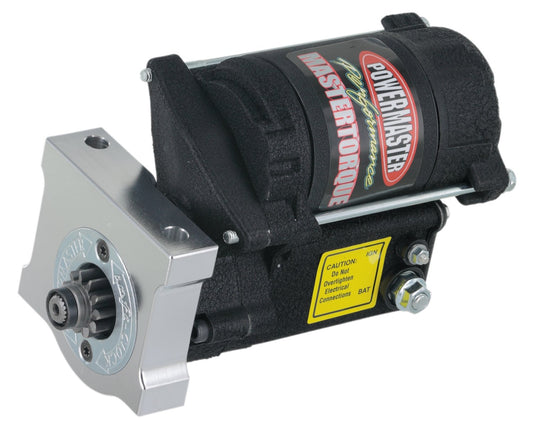 Powermaster 9609 Master Infi-Clock Motor de arranque (Chevy, Pont LS, LSX Eng GMC LS Truck 4.8L, 5.3L, 6.0L, 6.2L 168T Flyw Black Arruga), 1 paquete