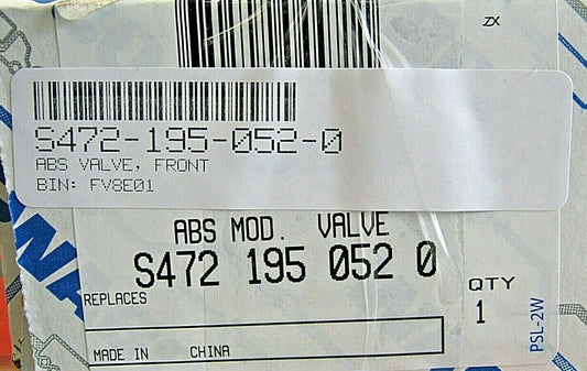 GENUINE MERITOR PNEUMATIC ANTI-LOCK BRAKE SYSTEM RELAY MODULATOR VALVE