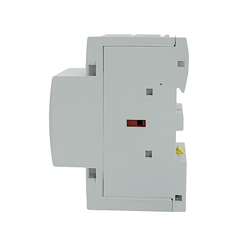 Contactor IEC de 400 V (funcionamiento silencioso) – Bobina de 110/120 VAC, carga del motor 40 A, carga de iluminación 63 A, incluye 35 x 152,40 mm acero zinc DIN y tornillos Phillips 2#10