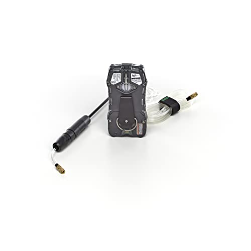 MSA 10116926 ALTAIR 5X - Detector multigas (LEL, O2, CO, H2S), línea de 10 pies, sonda de 1 pie, dispositivo de carbón con pantalla monocromática, monitor de gas portátil, UL/CSA, incluye instrumento/línea/sonda