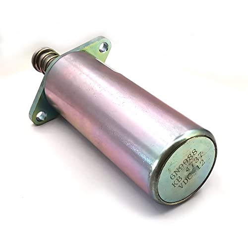 Solenoide de corte 6N9988 6N-9988 para motor Caterpillar CAT 3208 de 12 V