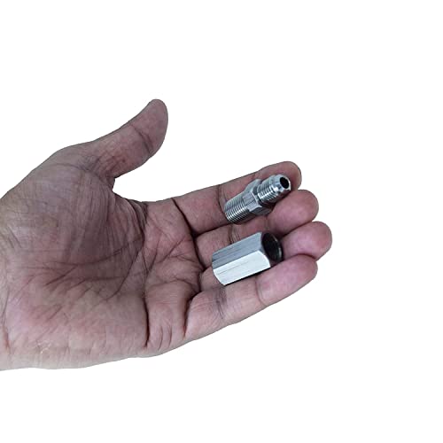 Interruptor de presión de caldera con SPDT (rango: -2.90 a 116 PSI) para líquidos, plantas gaseosas y de vapor, compresores e industria automotriz de Danfoss Modelo: KPI-35 (con reductor, paquete de 1)