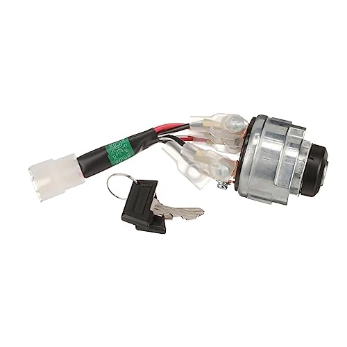 Ignition Switch SBA385201890 87760272 Compatible with New Holland Tractor 1215 1220 1320 1520 1620 1920 2120 TC30 Mower CM222 CM224 CM272 CM274