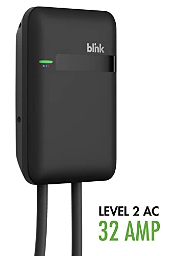 Blink HQ cargador (EV) para vehículos eléctricos en el hogar, de 30 amp Incluye crédito de $100 para carga Pública