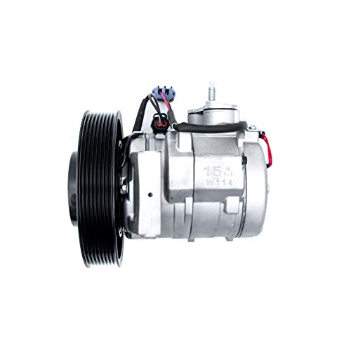 Compresor y embrague A/C CO 29043C 2265771000 apto para Freightliner Cascadia 2011-2017 12.8L, 14.8L, 15.6L (con motor Detroit DD13 DD15)