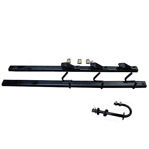 Nuevo soporte para rack de recortadora tres en uno para montaje en camionetas/remolques con tres cerraduras de latón