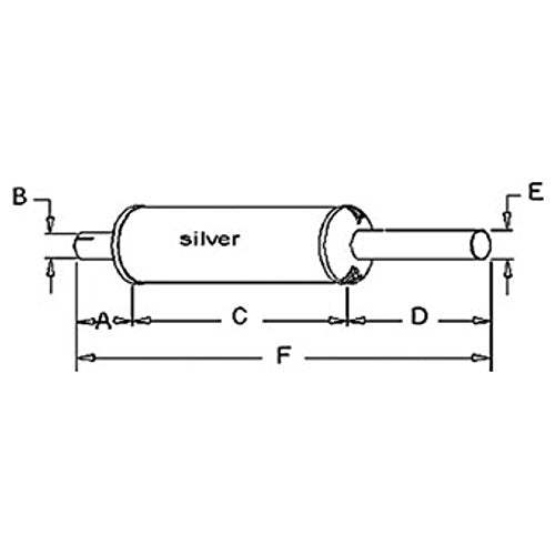 Silenciador 350601R95 IH-10 compatible con caso/cosechadora internacional