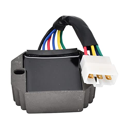 121450-77710 Nuevo regulador de voltaje M807915 compatible con tractor Kubota RTV500 721D 721G 1822D 718D compatible con tractor Yanmar YM180 YM186 YM1601 YM187 YM220
