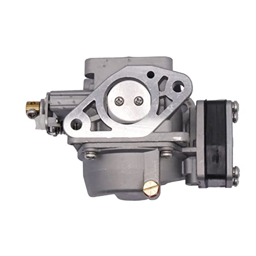 Carburador para motores fueraborda Mercury 4HP 5HP de 2 tiempos compatible con Tohatsu y Nissan 9.8HP 2 tiempos motores de barco de 2 tiempos montaje de carburador reemplazar 3303-812647T1 812648T 3B2-03200-1 3B2032001M