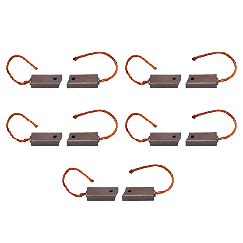 10 Uds., Juego de Escobillas Reguladoras del Alternador, Repuesto de Cepillos de Carbono para Motor Generador para VALEO CARGO PX602 P60 LETRIKA ISKRA MAHLE OE: 092950
