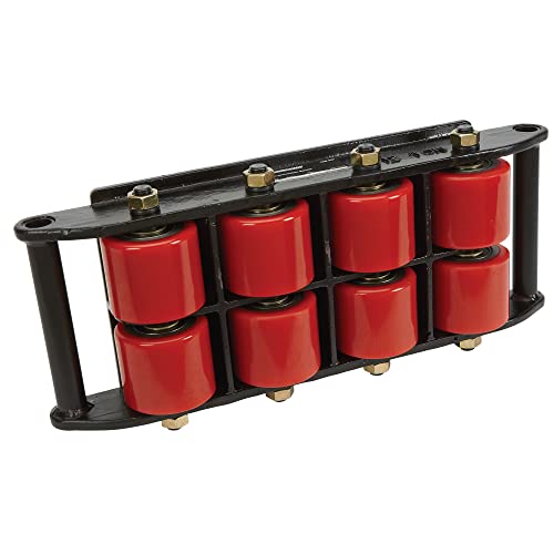 Strongway Mover maquinaria, capacidad de 26,400 libras Patín de maquinaria, 8 rodillos, equipo Dolly Modelo # CRA-12