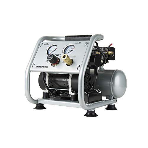 Metabo HPT Compresor de aire silencioso | 125 PSI | 1 galón | EC28M