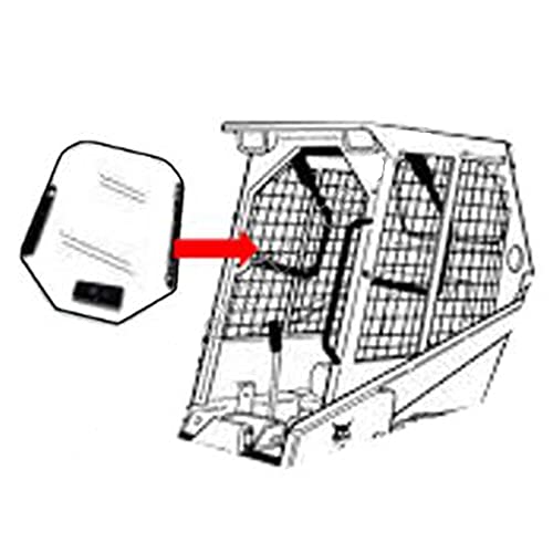 Vidrio de puerta compatible con Bobcat M Series T550 T590 T630 T650 T750 T770 T870 Skid Steer