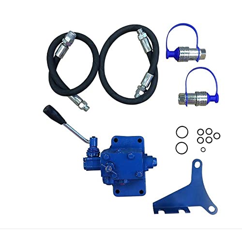 Kit de válvula remota HYD de doble acción de bobina individual NCA1126A para tractores Ford New Holland NH
