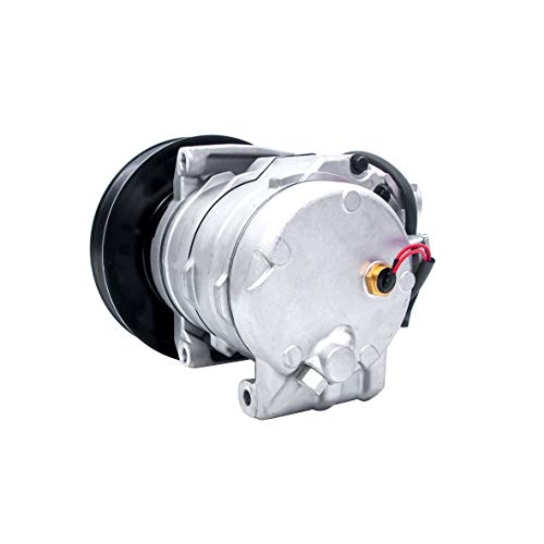 Compresor y embrague A/C CO 29043C 2265771000 apto para Freightliner Cascadia 2011-2017 12.8L, 14.8L, 15.6L (con motor Detroit DD13 DD15)
