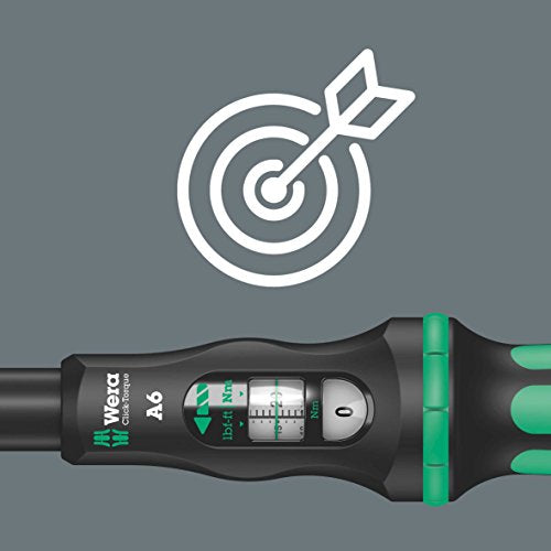 Click-Torque A6 Llave dinamométrica hexagonal 2 5-25 Nm