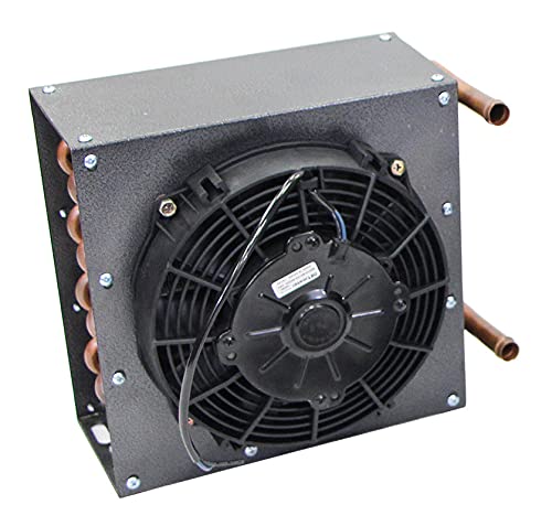 17.000 BTU - Calentador universal auxiliar de cabina de perfil bajo de 12 V, UTV, camión, furgoneta