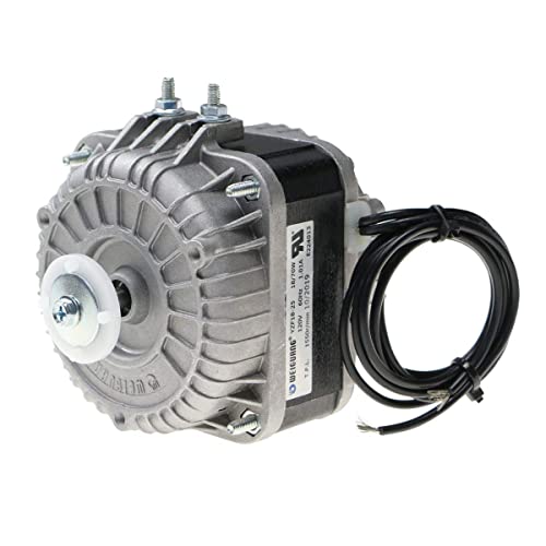Motor de poste sombreado de 120 V, 60 Hz, 1.01 A, 18 W, motor de ventilador de CA para pequeños equipos de ventilación, evaporador de radiador de equipo de refrigeración (YZF18-25)