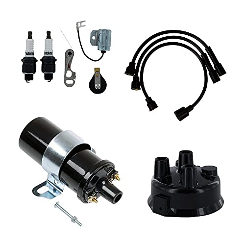 kit de afinación de encendido y bobina de 6 voltios para tractores John Deere M MC MT 40 320 330 420 430 440