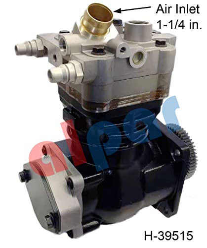 alpar Compresor de aire compatible con Freightliner, DD13/DD15, K035912X, 4721300515