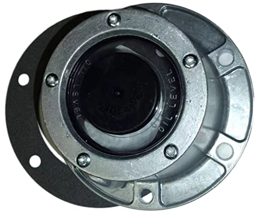 4024 Aluminum Hub Cap 6 Holes, for Front axle w/Gasket Ref 180.10622, Volvo VNL