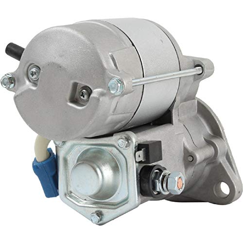 SND0678 Motor de arranque compatible con/reemplazo para motores Kubota Equipment V1902 V1902B 19616-63011, 19616-63012 ND9722809-105 ND128000-2131 110356 128000000000-2-2 130 2 28000-1050 410-52349