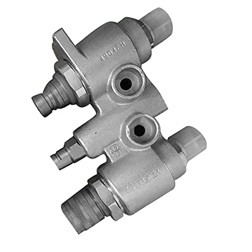Acoplador de bloque hidráulico Solarometer 6678076 7246783 compatible con cargadores de dirección deslizantes Bobcat T190 T250 863 864 T200 S130 S150 S160 S175 S185 S205 T11011111111T180