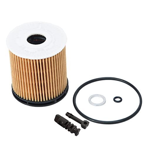 26350-2M000 Filtro de aceite de motor compatible con Hyundai 1.6L 2021-2022 Accent Sonata Venue Elantra Santa Fe, Kia 1.6L 2021-2022 K5 Sorento Río (juego de 4)