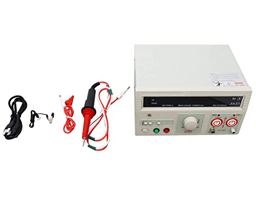 INTSUPERMAI RK2672AM - Probador de alta potencia, voltaje de entrada de 110 V 5 KV, probador de voltaje, herramienta de prueba de equipos de alimentación con pantalla digital, probador de resistencia de aislamiento eléctrico AC/DC de 100 VA