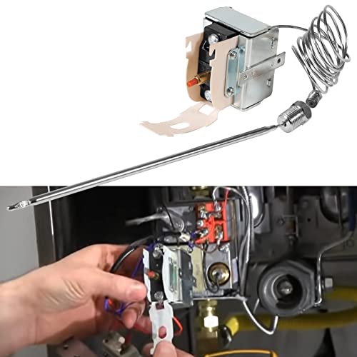 PP10084 Interruptor de límite alto compatible con freidora Pitco y todas las freidoras de gas, reemplazo de termostato de seguridad de límite alto de 230 °C