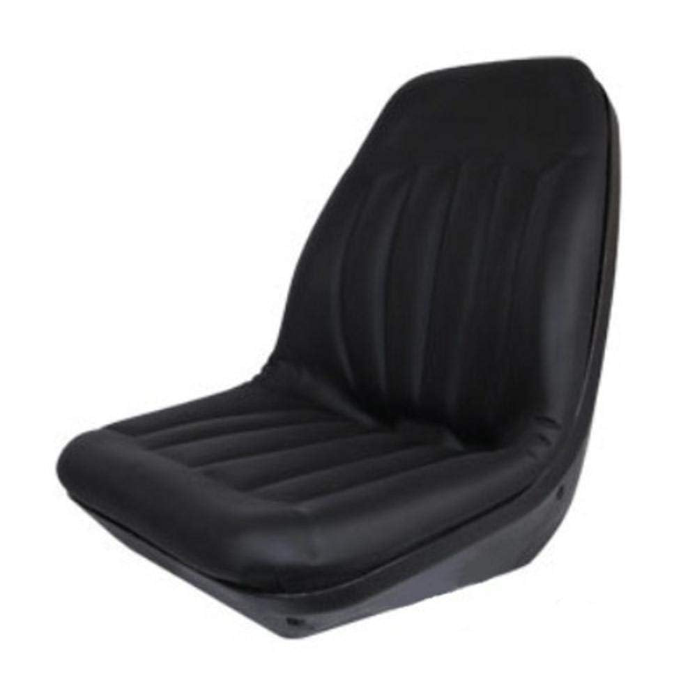 Asiento negro con respaldo alto para Bobcat A220 A300 S185 S220 S250 S300 S330 T180 T1