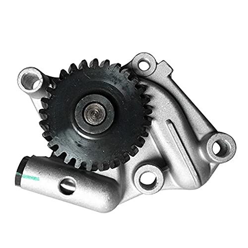 YM123900-32000 Oil Pump Compatible With Komatsu WA95-3 WB98A-2 WB97S-2 WB97R-2 WB93R-2 WB91R-2 WB150PS-2 WB150-2 WB140PS-2 WB140-2 WA90-3