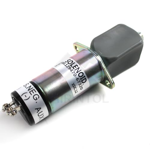Solenoide de apagado de combustible de 12V 1504-12A6U1B1S2 129470-67320 para motores diesel marinos Yanmar 1995-Up 3JH 4JH 4LH 6LY Series