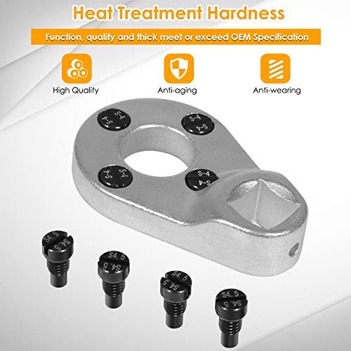 Juego de herramientas de llave de pasador de inclinación para Yamaha Suzuki Johnson Evinrude MT0004 y MT0006 y MT0009