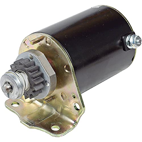 410-22003 Arrancador Compatible con/reemplazo para Briggs & Stratton, John Deere y United Tech, Motor de Arranque para cortacésped, maquinaria agrícola y Equipo Pesado