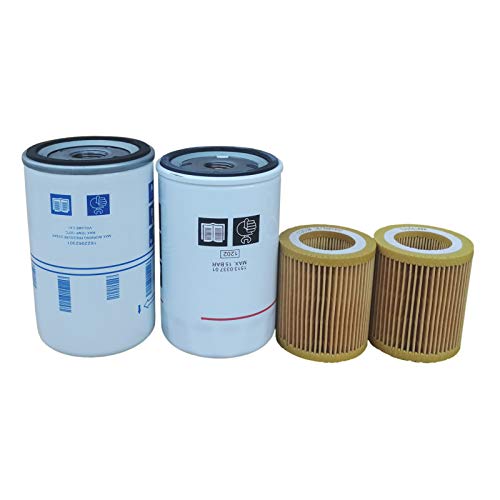 2901086501 XISISUN Kit de filtro compatible y adecuado compresor de aire GX2 GX3 GX5 Paquete de mantenimiento del filtro Piezas de repuesto 1622065800 1513033701 1622062301
