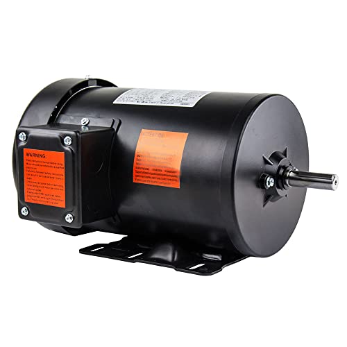 2 HP Motor eléctrico 3 Fase Premium Eficiencia 56H Marco 1800 RPM TEFC 230/460 V