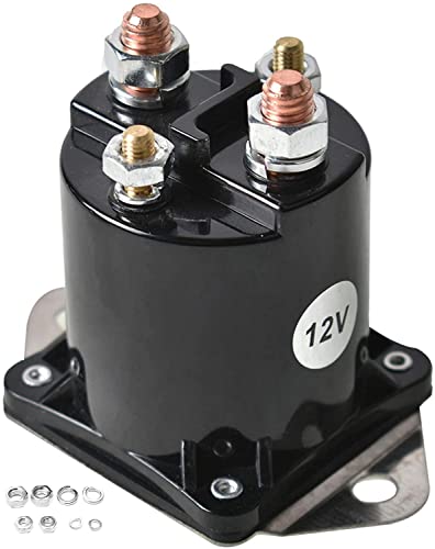 1013609 Solenoide de arranque de coche club, solenoide de carrito de golf de gas, interruptor solenoide de 12 V 1013609 para coche de club DS y carrito de golf de gas precedente, 1012275, 1013609, 435-154, 1012275, 435-15 4, LPLPL66, 003