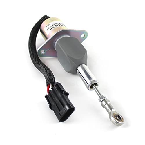 DEEGOOLY 3930233 3923680 SA-4335-12 Solenoide de parada de combustible de 12 V para motor Cummins 6BT 6CT 8.3L