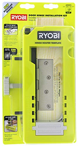 Ryobi A99HT3 Kit de instalación de bisagra de puerta / plantilla de mortajador